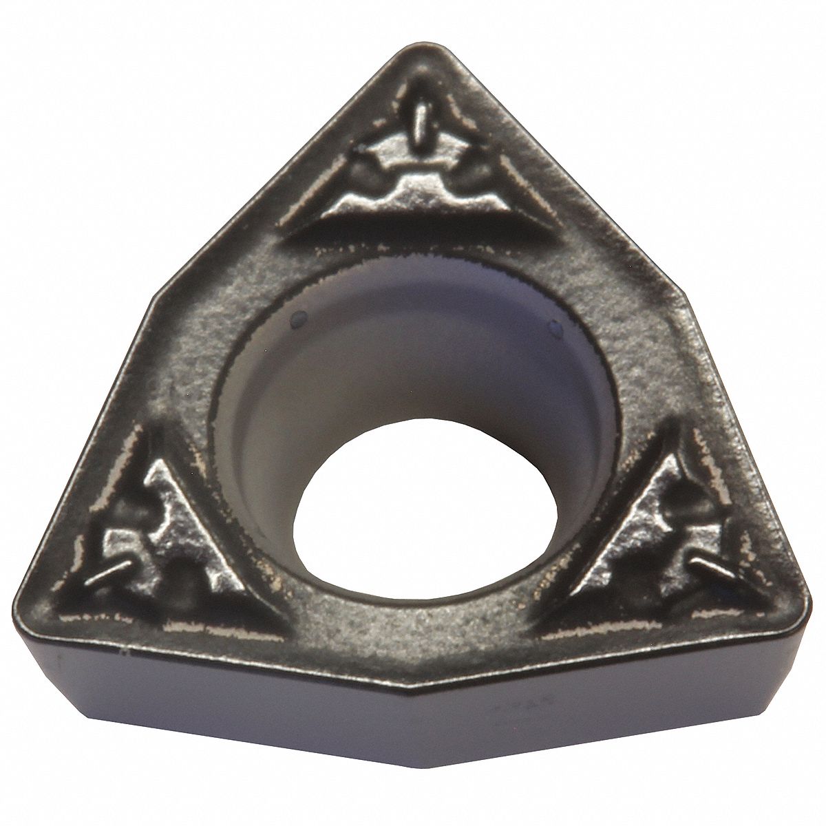 Turning Insert: 1/4 in Inscribed Circle, Neutral, 3/32 in Thick, LB Chip-Breaker, AC8025P