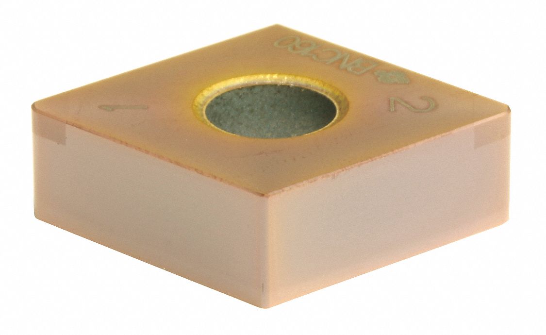 Diamond Turning Insert: CNGA Insert, Neutral, 3/16 in Thick, 1/32 in Corner Radius, BNC2020