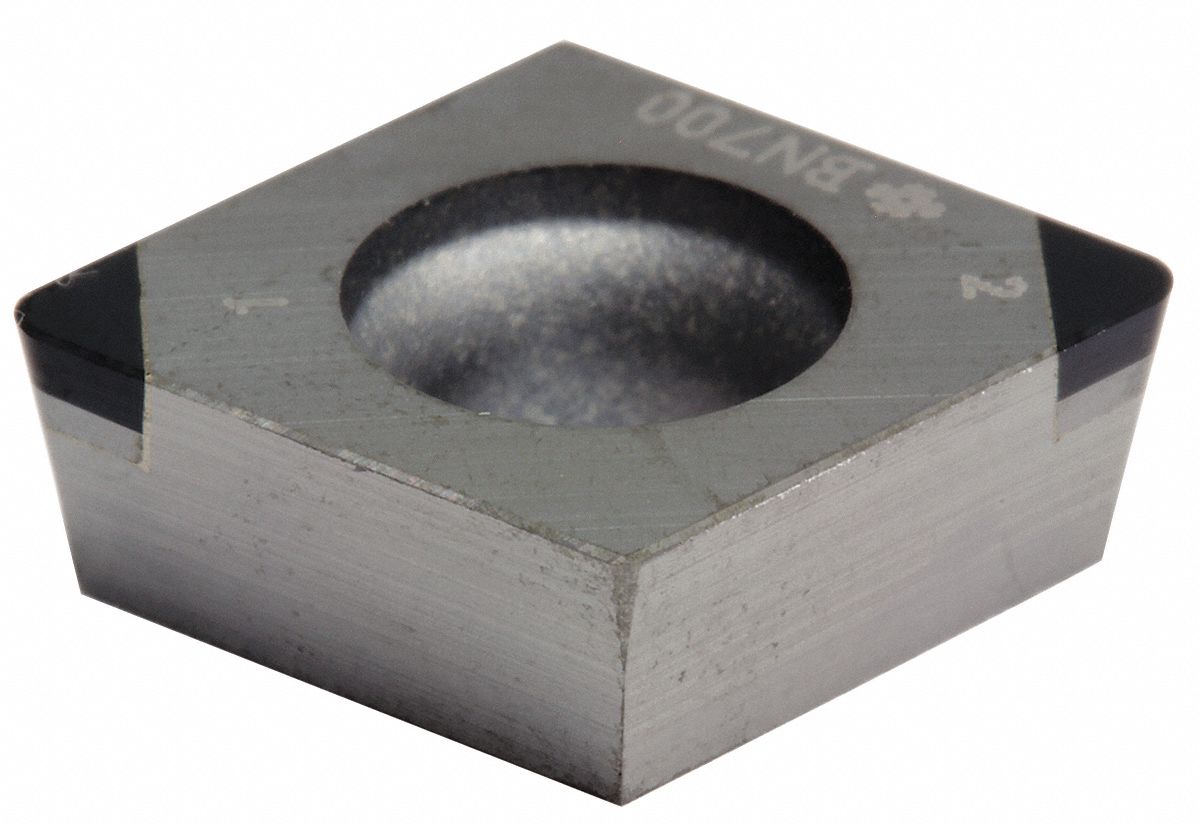 Diamond Turning Insert: CPGA Insert, Neutral, 5/32 in Thick, 1/32 in Corner Radius, BN7000