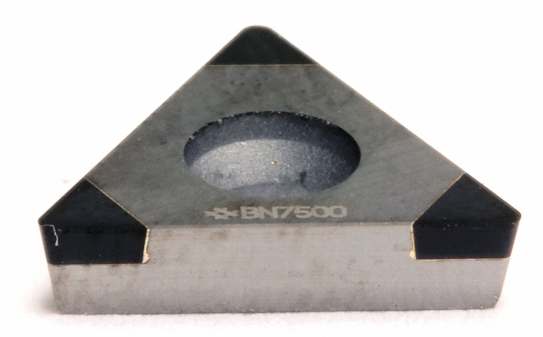 Triangle Turning Insert: 1/4 in Inscribed Circle, Neutral, 11° Clearance Angle, TPGA Insert
