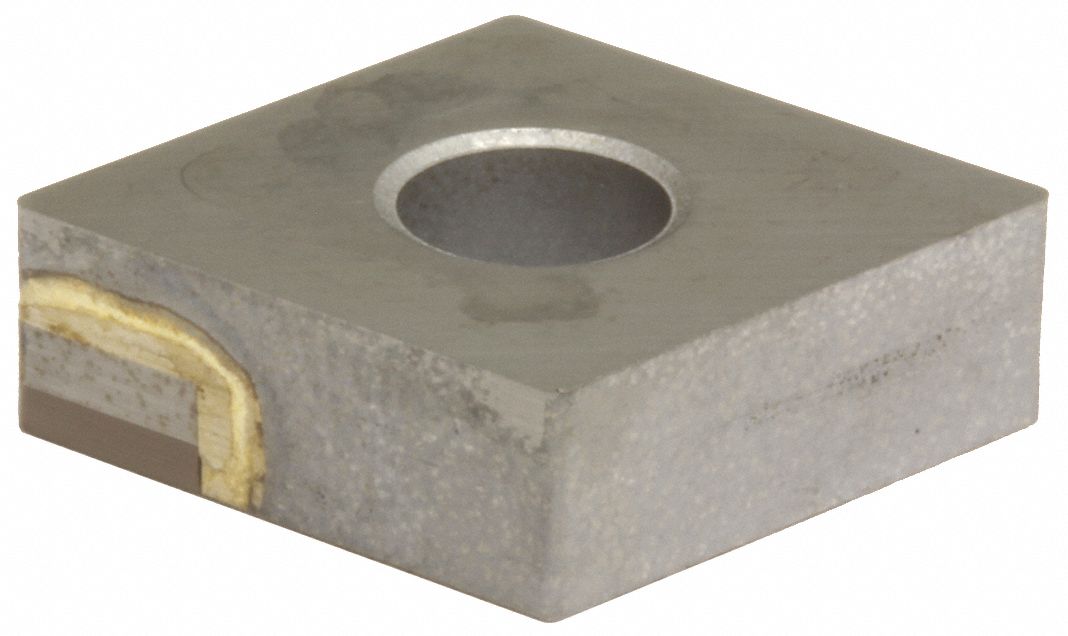 Diamond Turning Insert: CNMA Insert, Neutral, 3/16 in Thick, 1/32 in Corner Radius, BN2000