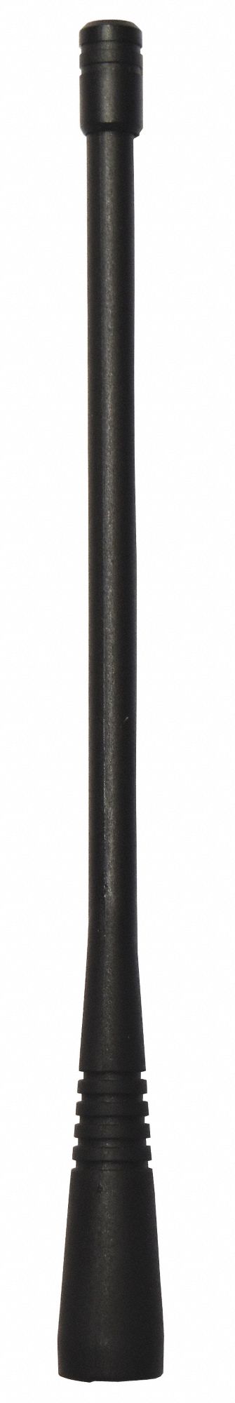 UHF ANTENNA, FOR TWO-WAY RADIO, PORTABLE, 440 TO 470 MHZ, RUBBER/PLASTIC