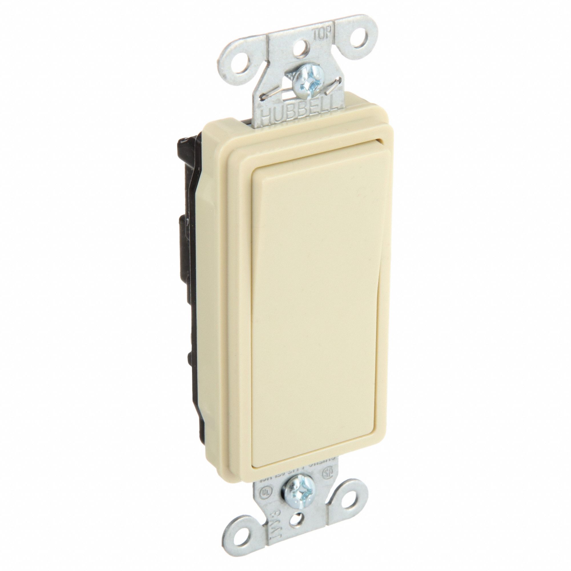 WALL SWITCH,15A,IVORY,3-WAY TYPE,ROCKER