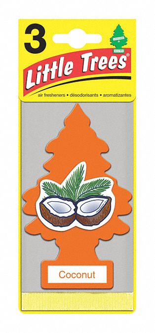 Freshener: Coconut, Orange,