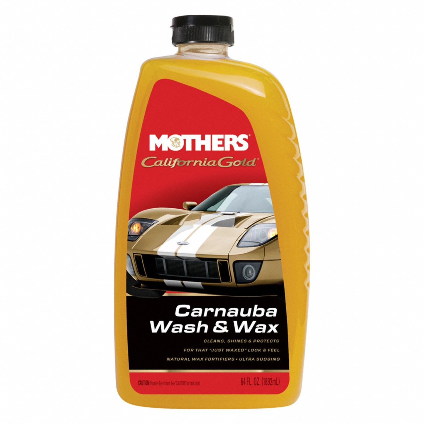 Vehicle Wash: Bottle, Amber, Liquid, Liquid, 64 oz Container Size