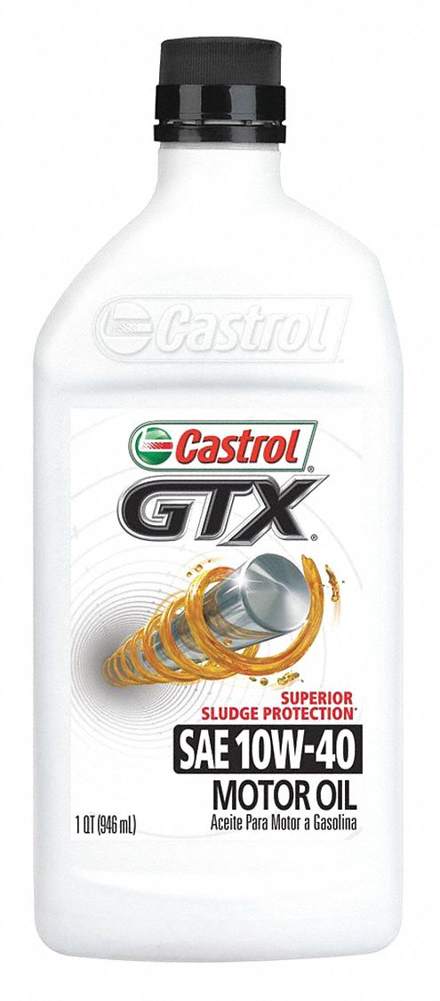 Engine Oil: Conventional, 1 qt Size, Bottle, 10W-40, GTX