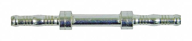 HOSE IN LINE SPLICER, FOR #6 SIZE HOSE, ALUMINUM, AC370606