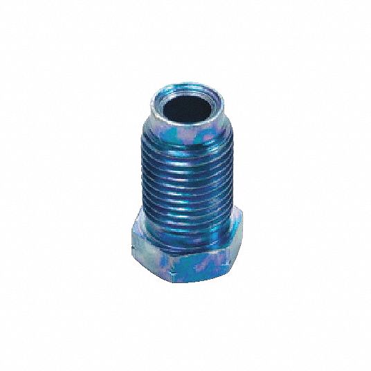 SUR&R Brake Line Nut For 3/16 in Tube OD, M101 Fitting Thread Size