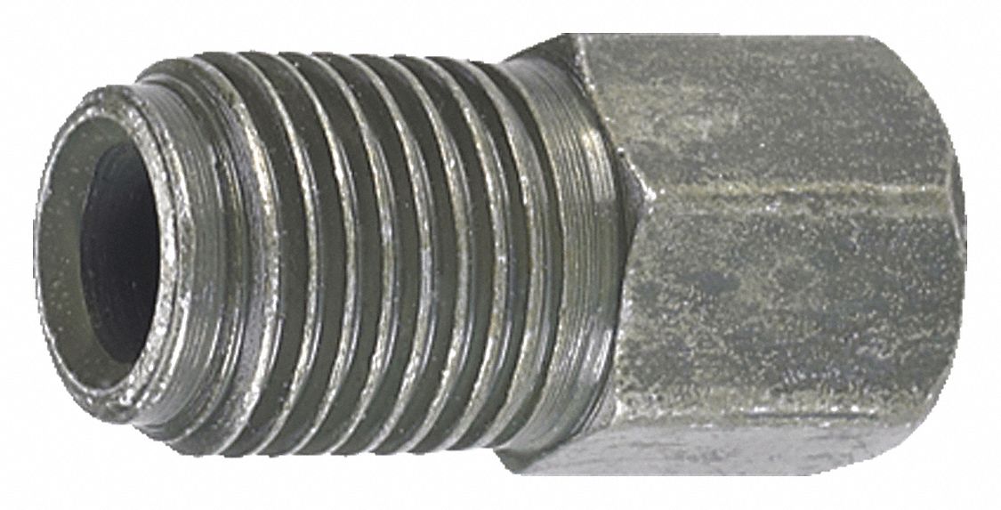 SUR&R Brake Line Nut For 3/16 in Tube OD, Inverted Flare, M101