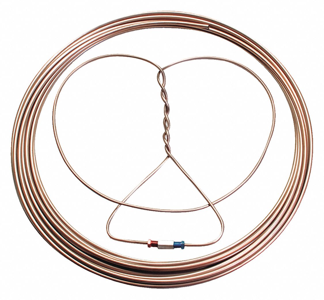 Brake Line Tubing 3 8 O D 25 Ft Length Copper Nickel