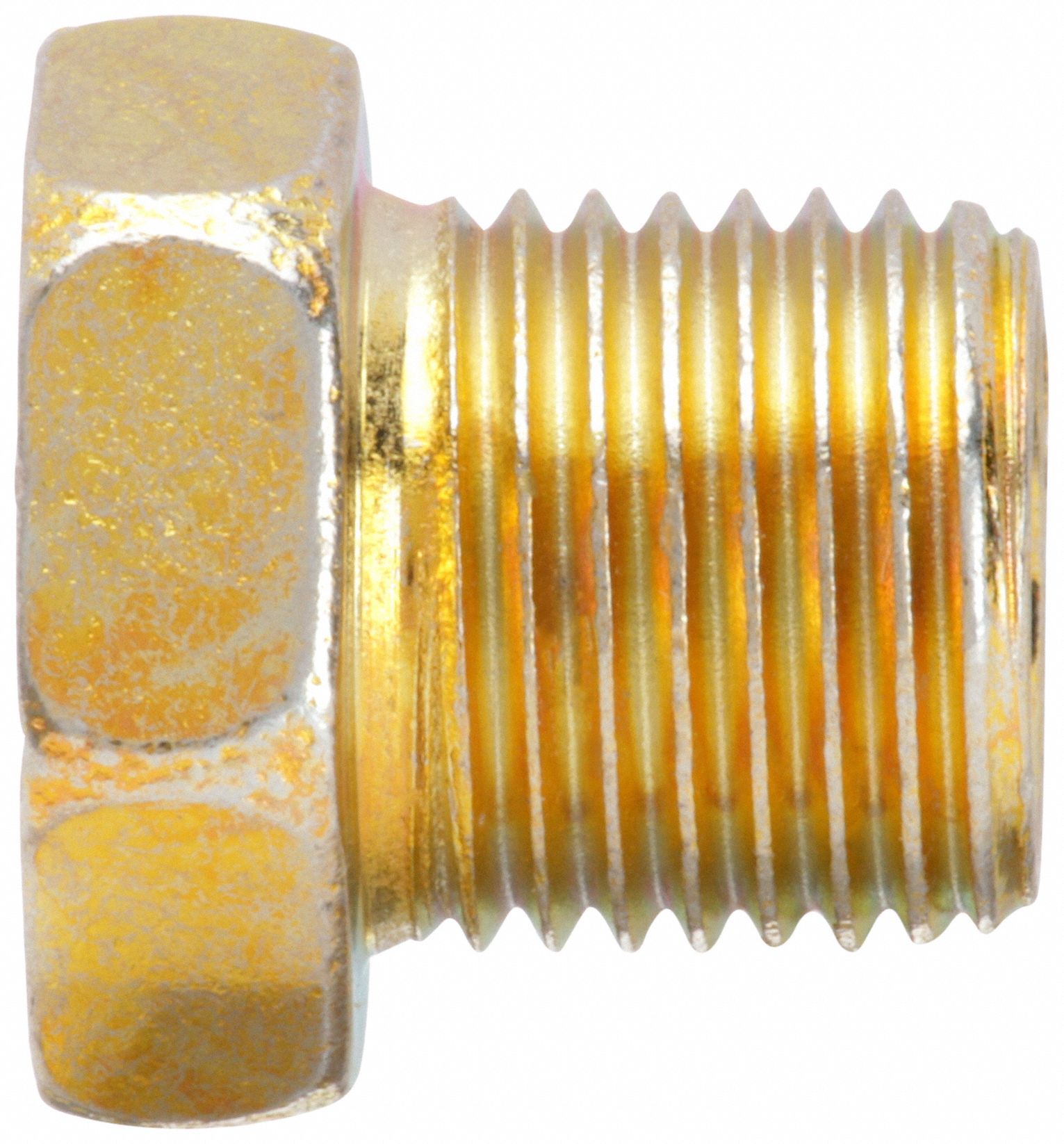 SUR&R Brake Line Nut For 1/4 in Tube OD, Inverted Flare, 7/1624