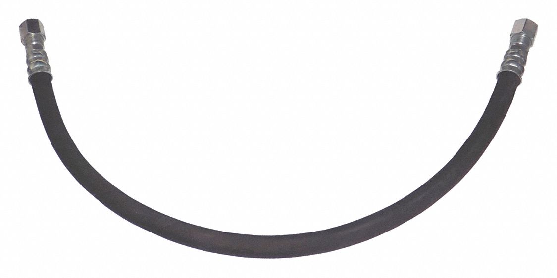 Power Steering Hose: Silicone, 5/16 in_3/8 in Tube Connection Size, 24 in Hose Lg