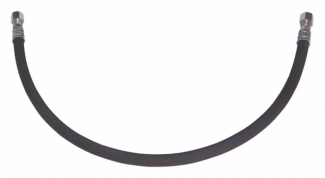 Power Steering Hose: Silicone, 5/16 in_3/8 in Tube Connection Size, 30 in Hose Lg