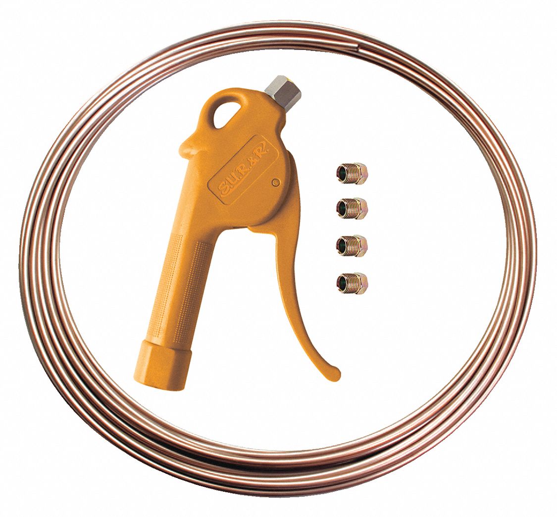 FLEX AIR BLOW GUN KIT,FOR BRAKE LINES