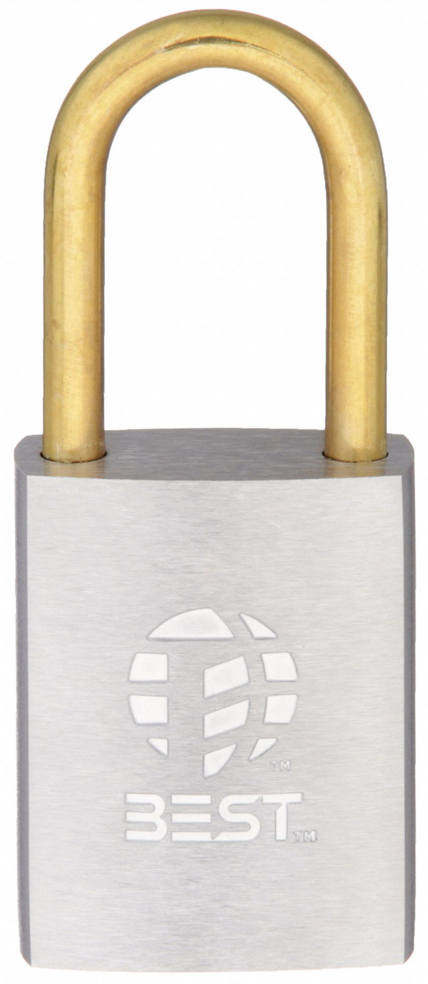 Padlock: 1 1/2 in Vertical Shackle Clearance, 7/8 in Horizontal Shackle Clearance, SFIC, BEST