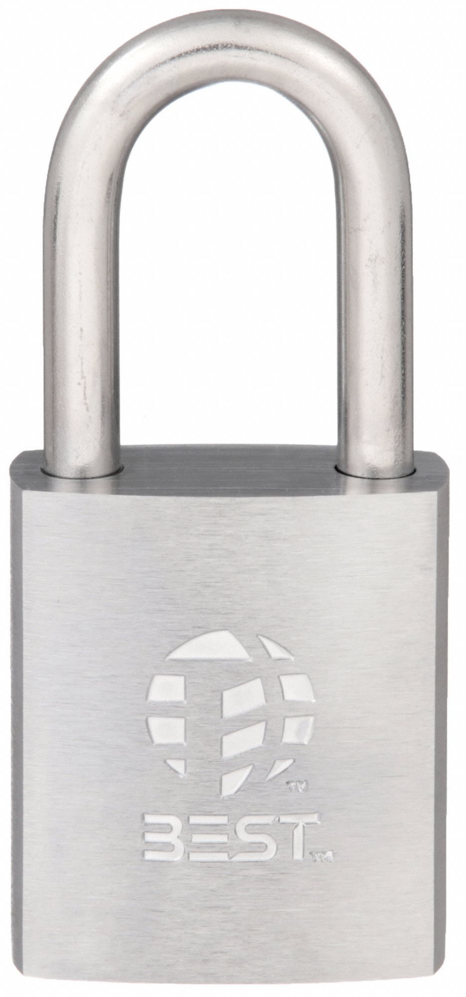 Padlock: 1 1/2 in Vertical Shackle Clearance, 7/8 in Horizontal Shackle Clearance, SFIC, BEST