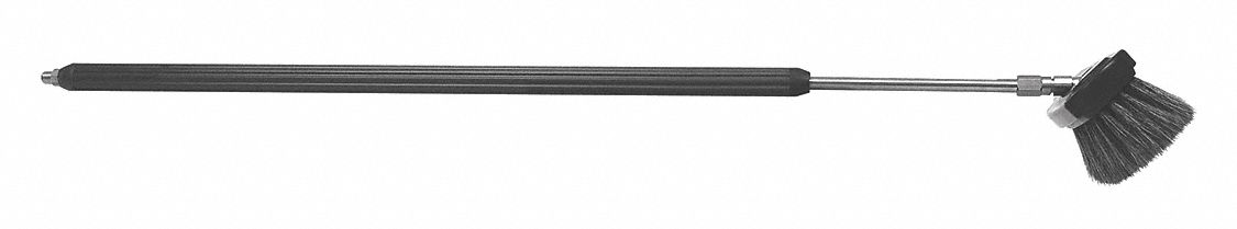 Brush Pole: Brush Pole, NPTF, 3/8 in Inlet Connection Size, 12 gpm Max Flow Rate