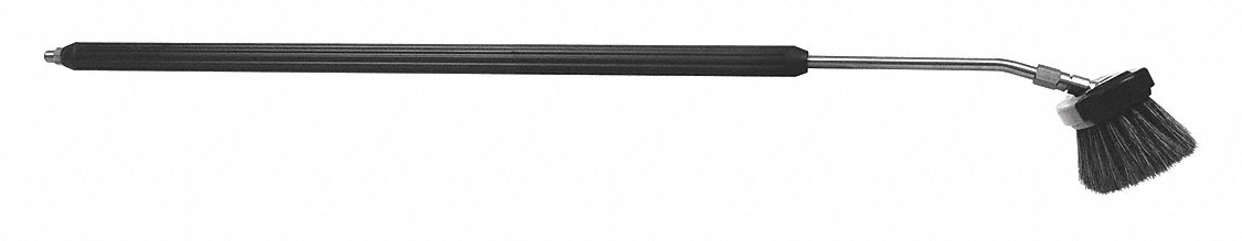 Brush Pole: Brush Pole, NPTF, 3/8 in Inlet Connection Size, 12 gpm Max Flow Rate