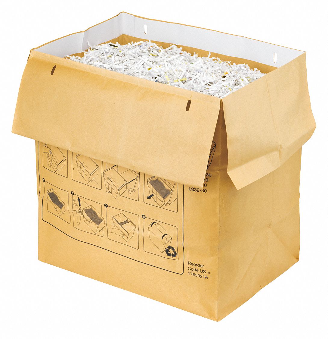 SWINGLINE GBC Shredder Bags, PK 50 52HR751765021A Grainger