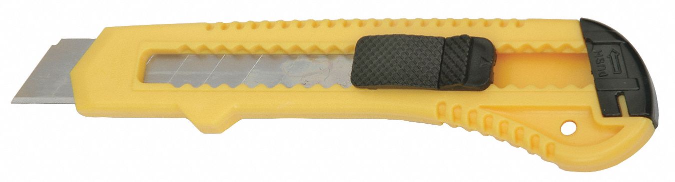 SNAP-OFF UTILITY KNIFE,18MM BLADE W