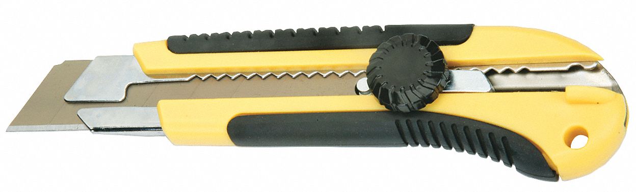 SNAP-OFF UTILITY KNIFE,25MM BLADE W