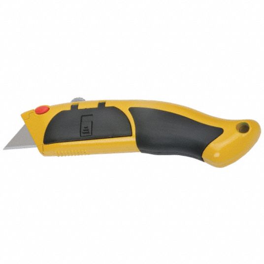 STANLEY, 7 in Overall Lg, Steel Std Tip, Utility Knife - 5R685