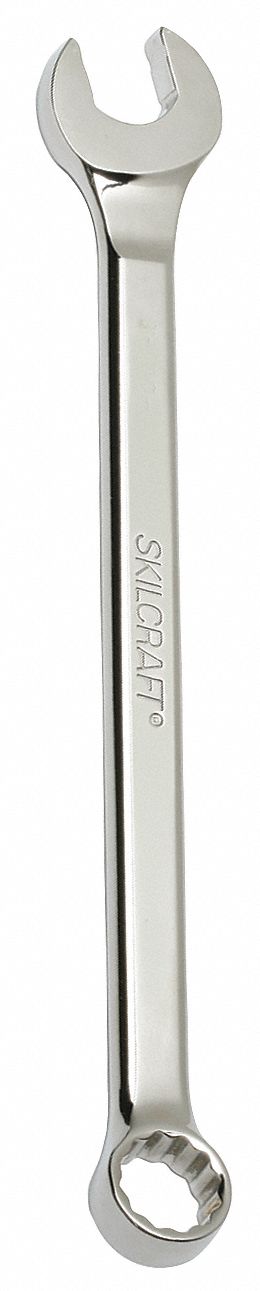 COMBINATION WRENCH, ALLOY STEEL, CHROME, 5/16 IN HEAD SIZE, 5 3/4 IN OVERALL L, OFFSET