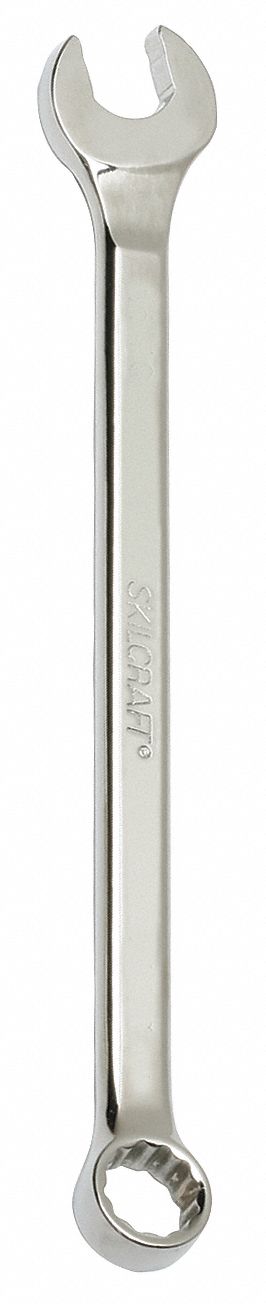 COMBINATION WRENCH, ALLOY STEEL, CHROME, 11/16 IN HEAD SIZE, 10 1/4 IN OVERALL L