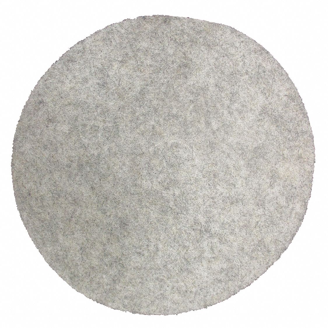 Burnishing Pad: Ivory, 20 in Dia, Polyester, 2, 500 RPM Max Speed, Round, 5 PK