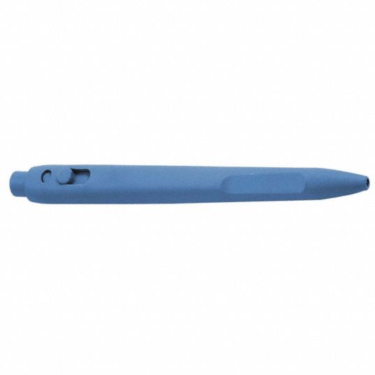Metal Detectable Elephant Pen, Blue Color, Blue Body Color, PK 50 - Grainger