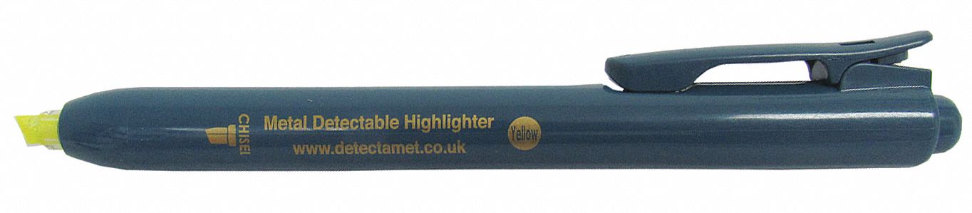 Retractable Highlighter Yllw Chisel PK5