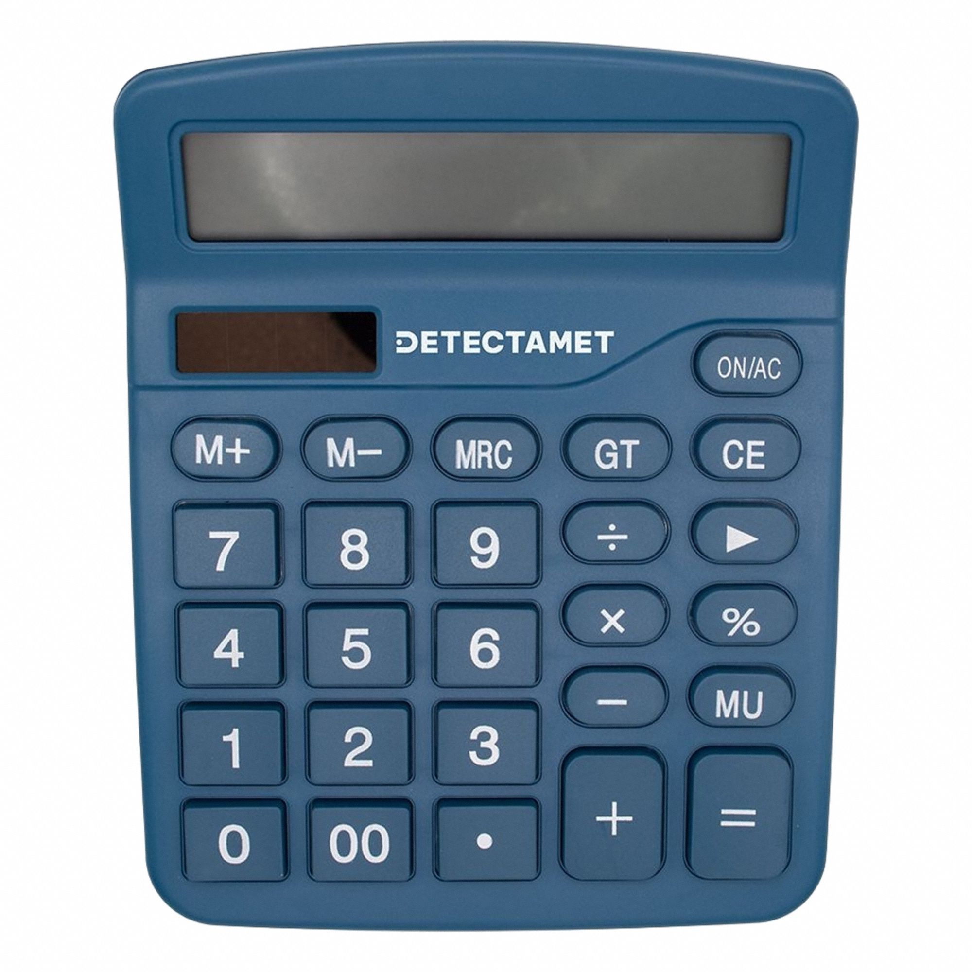 Desktop Calculator: LCD, 12 Digits Displayed, 5 7/8 in Ht, 4 3/4 in Wd, 6 in Dp