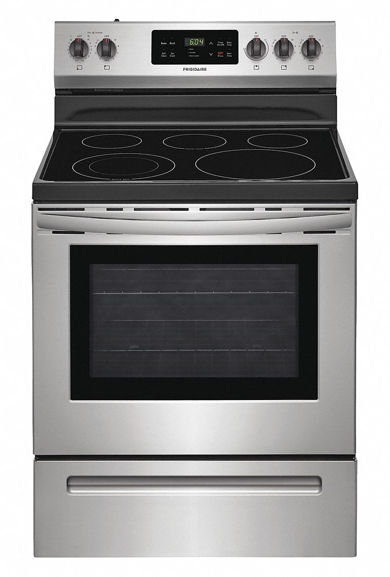 Frigidaire 30 Electric Range Stainless Steel Ffef3054ts