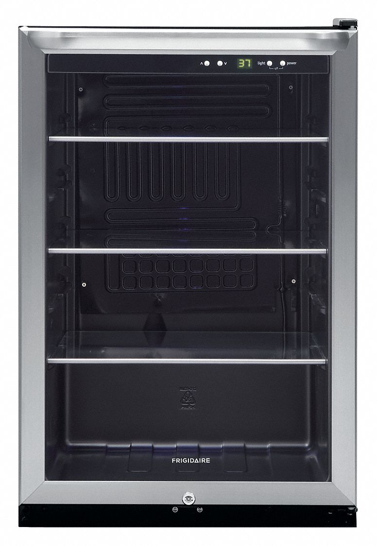 FRIGIDAIRE, Black, 4.6 cu ft Total Capacity, Beverage Cooler Beverage