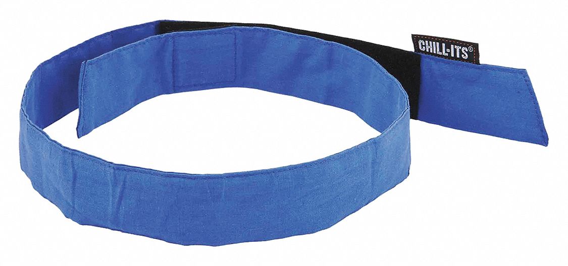 BANDANA RAFRAÎCHISSANT PAR ÉVAPORATION CHILL-ITS,BL,TAILLE UNIVERSELLE,BANDEAU,ACRYLIQUE