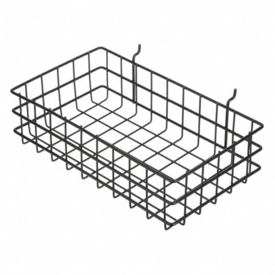 MARLIN STEEL WIRE PRODUCTS Storage Basket: Display Basket, Steel ...