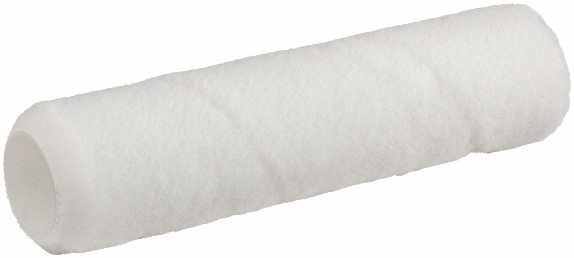 Paint Roller Cover: 9 in Lg, 3/8 in Nap Size, Woven Fabric, Paint + Primer, Std