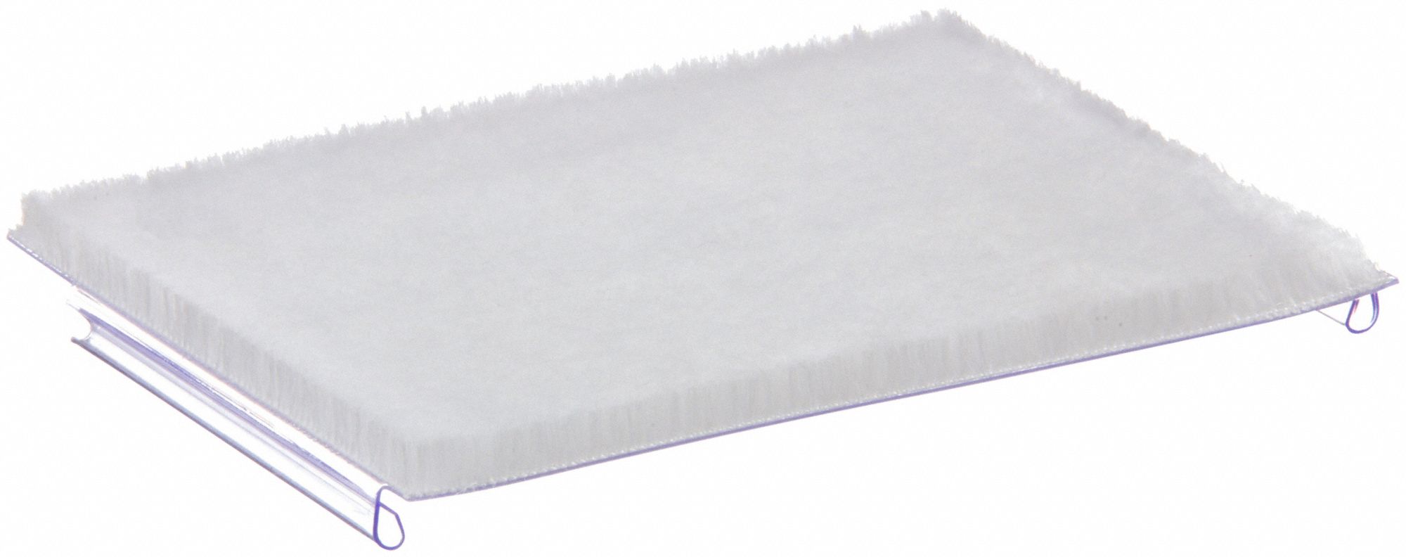 Refill Pad: 4 3/4 in Overall Lg, 6 1/8 in Overall Wd, Polystyrene, White, 2 PK