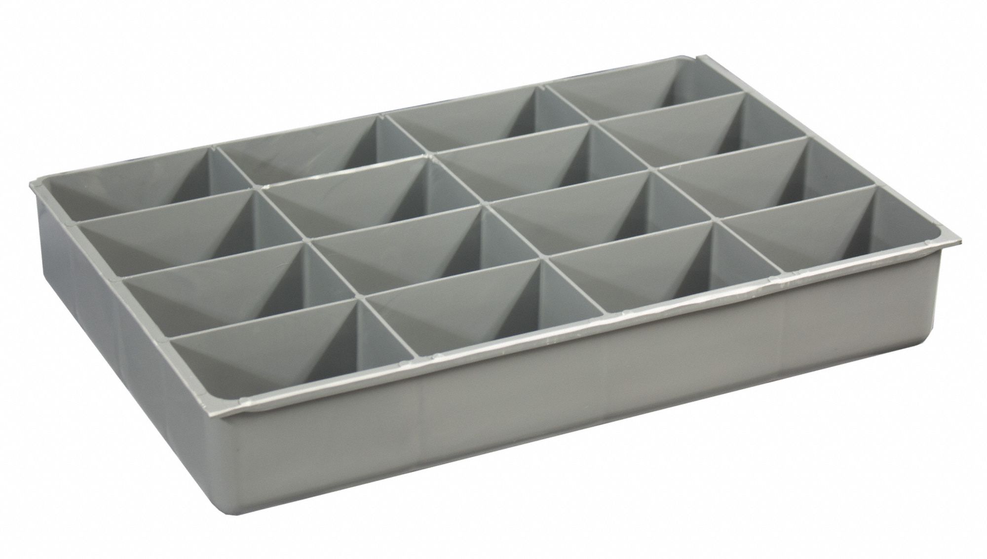 DURHAM MFG Plastic Compartment Drawer Insert, Compartments per Drawer