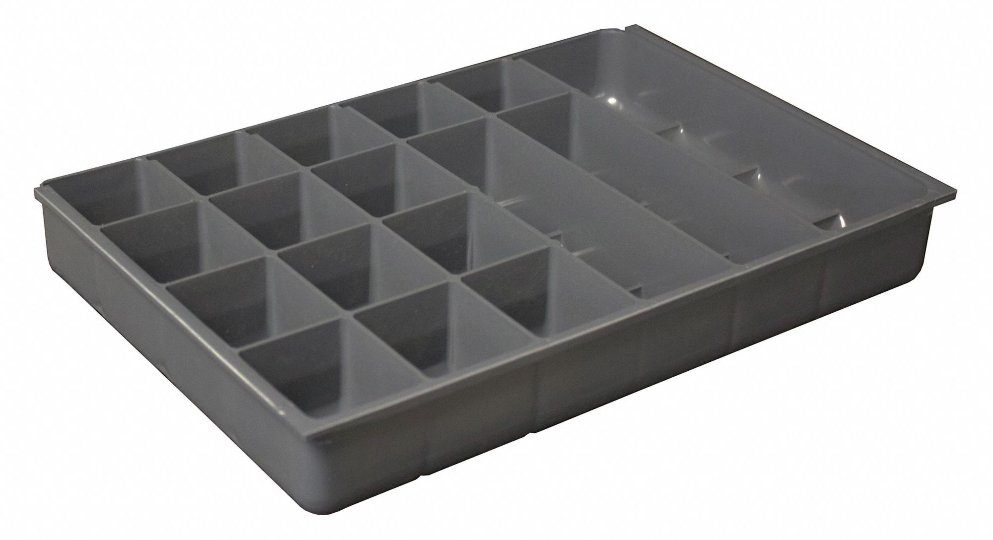 DURHAM MFG Plastic Compartment Drawer Insert, Compartments per Drawer