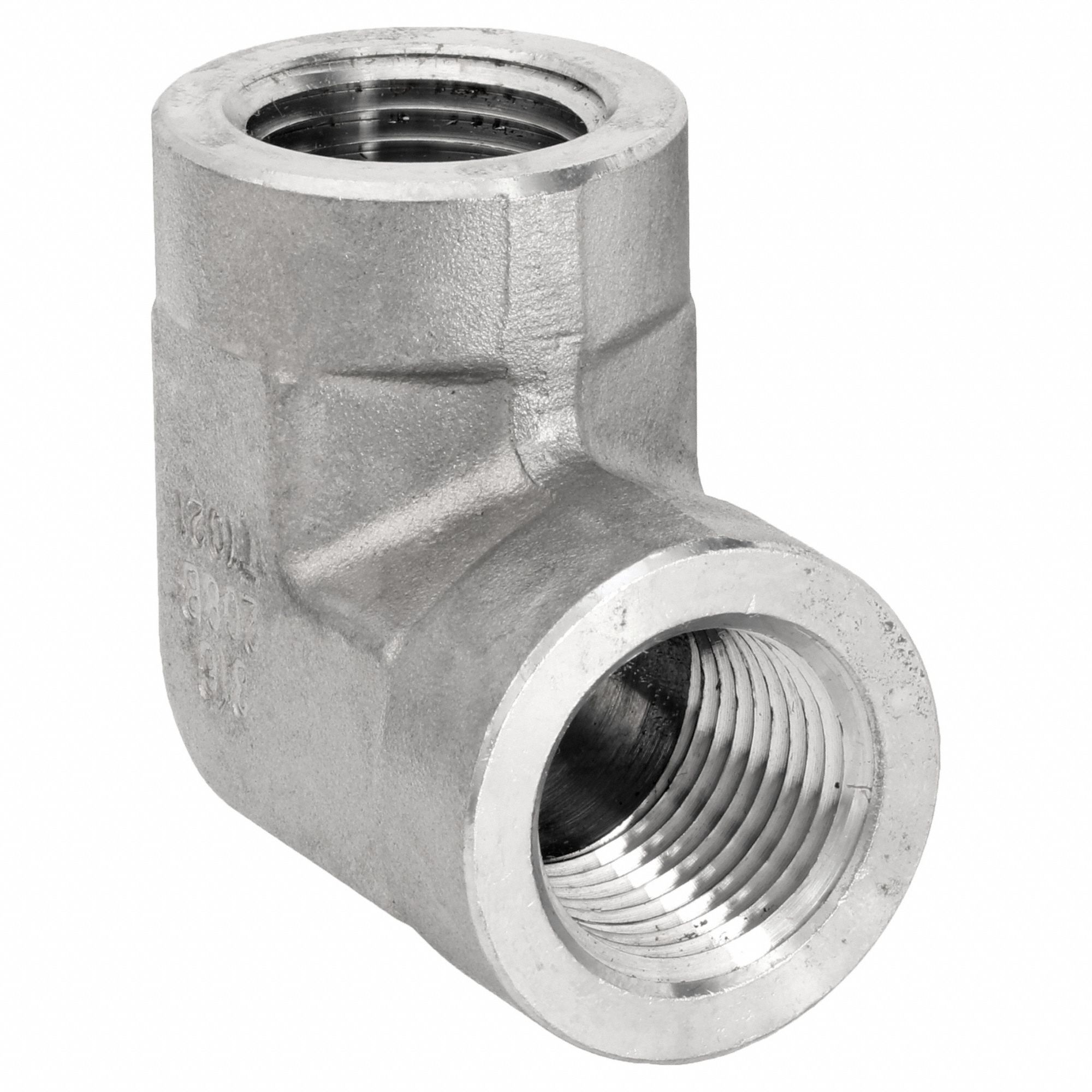 Hydraulic Hose Adapter: 1 1/2 in x 1 1/2 in Fitting Size, Female x Female, NPT x NPT, Rigid
