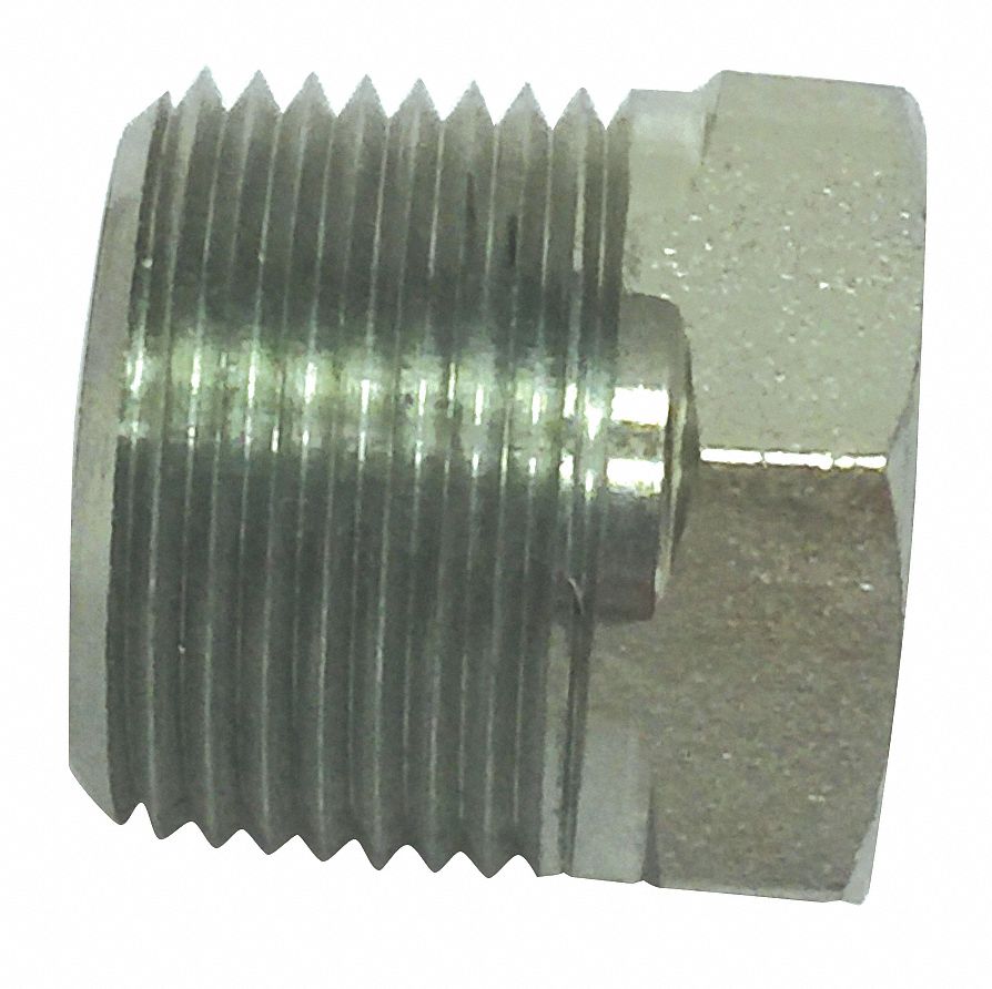 parker-hydraulic-hose-plug-stainless-steel-fitting-connection-type