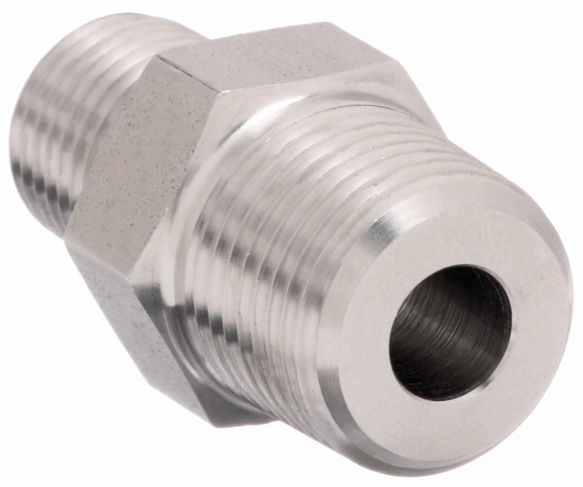 PARKER Hydraulic Hose Adapter, Fitting Material 316 Stainless Steel x