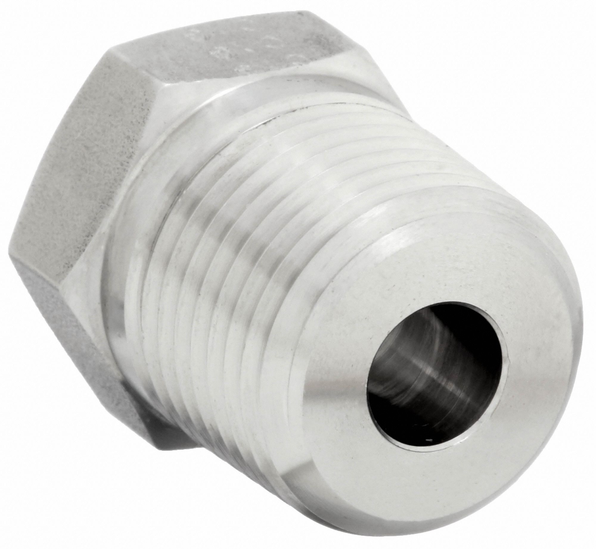 PARKER Hydraulic Hose Adapter 1/2 in x 1/8 in Fitting Size, Female x