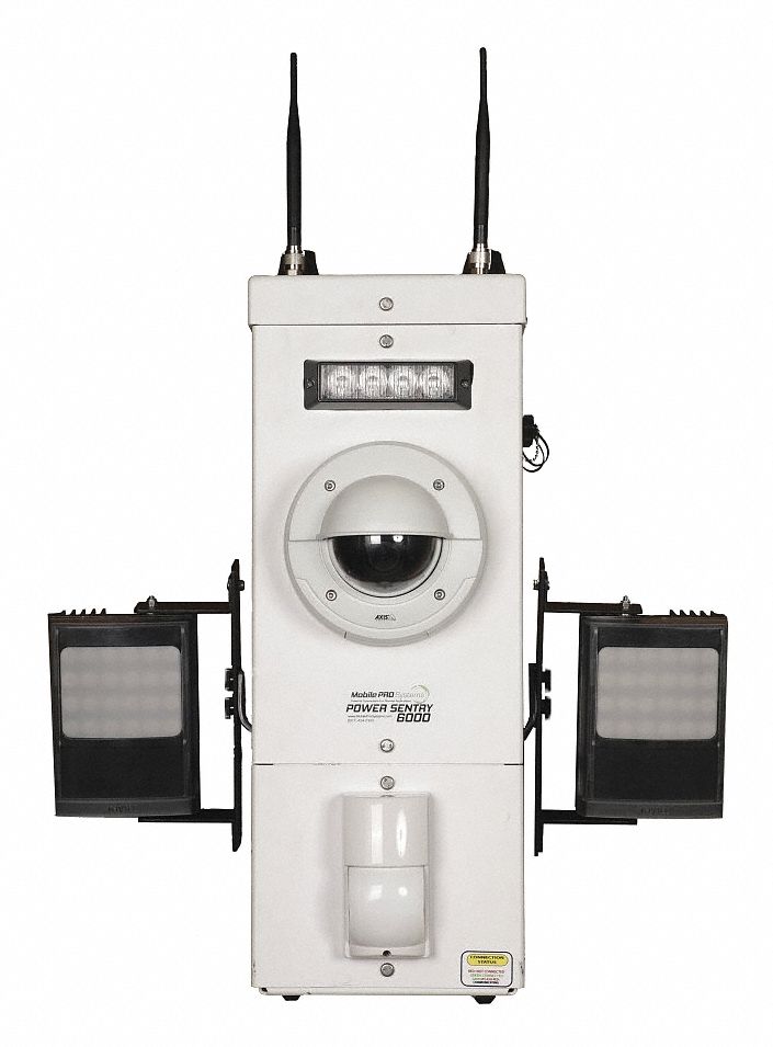 Power Sentry Mount: 9 1/2 in Wd, 33 in Lg, 100° Coverage Area, POE, 8.6W