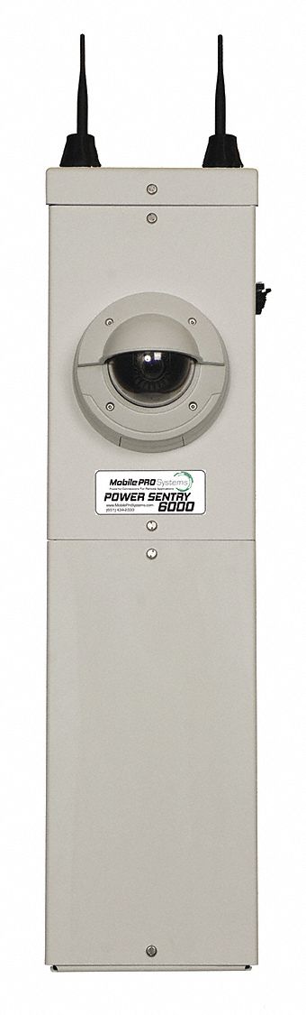 Power Sentry Mount: 9 1/2 in Wd, 43 in Lg, 100° Coverage Area, POE, 8.6W