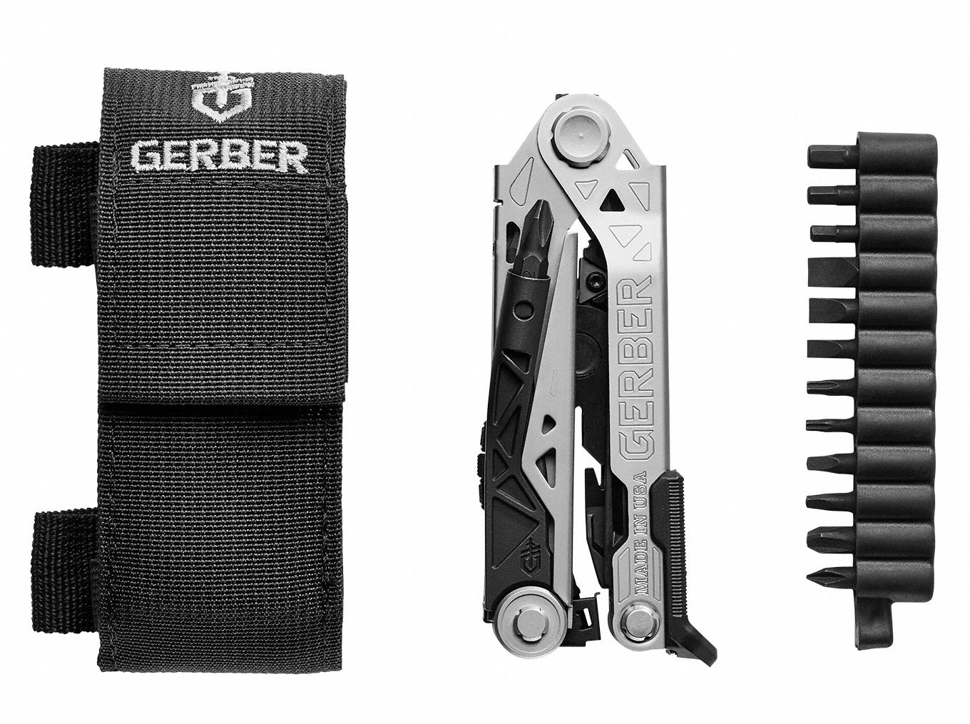 GERBER MultiTool MultiTool Plier Set, 14 Tools, 14 Functions, 4 3/4
