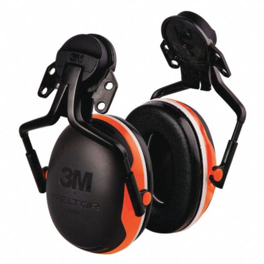 3M Ear Muffs, Hard Hat Mounted, NRR 25dB - 52JH57|X4P5E - Grainger