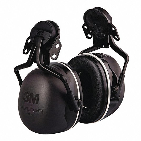 3M Hard Hat Mounted Ear Muffs 24db Noise Reduction Rating NRR Dielectric No for sale online 