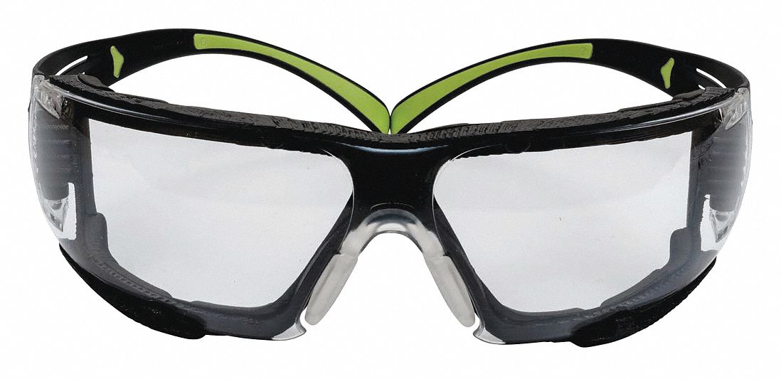SafetyGlasses Gry ScratchResistant Clear